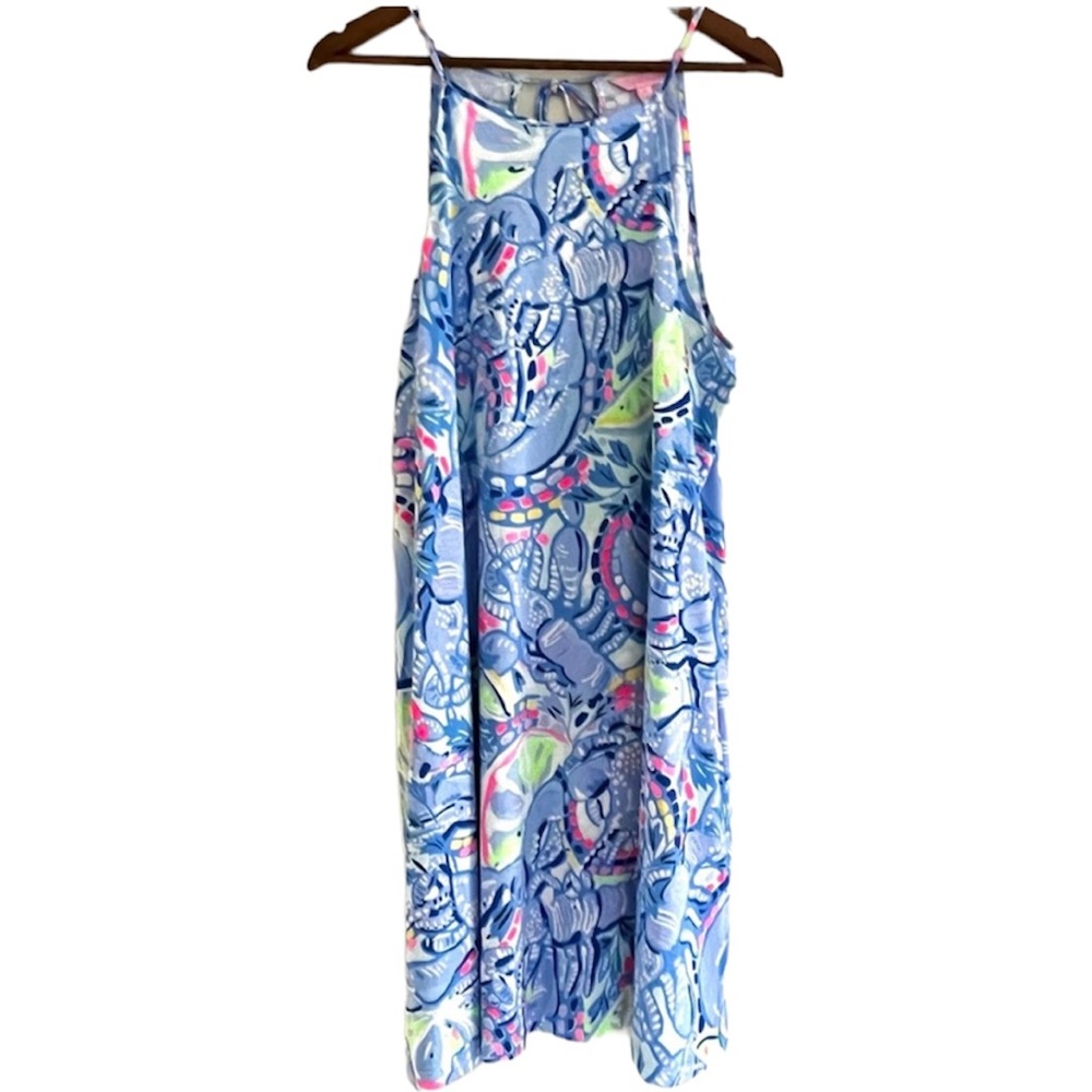 SOLD Lilly Pulitzer Pima Cotton Margot Swing Dress XL - Picture 4 of 7